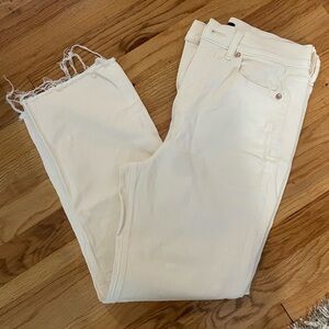 Straight Super High Rise Pants